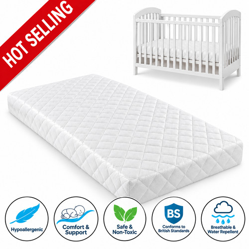 Baby cot mattress - cot, breathable